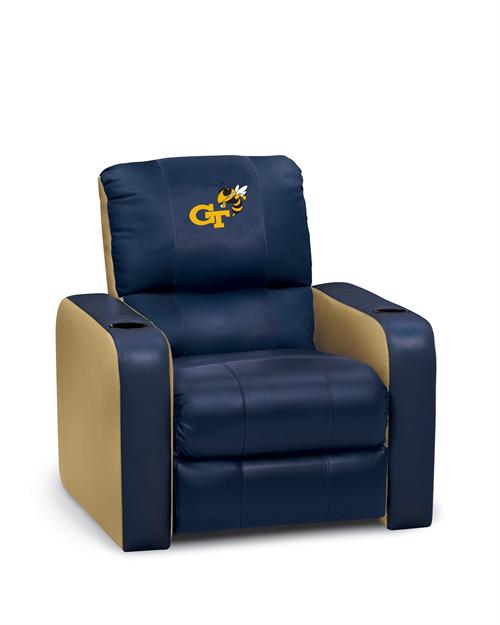 Georgia Tech Yellow Jackets Dreamseat Leather Recliner