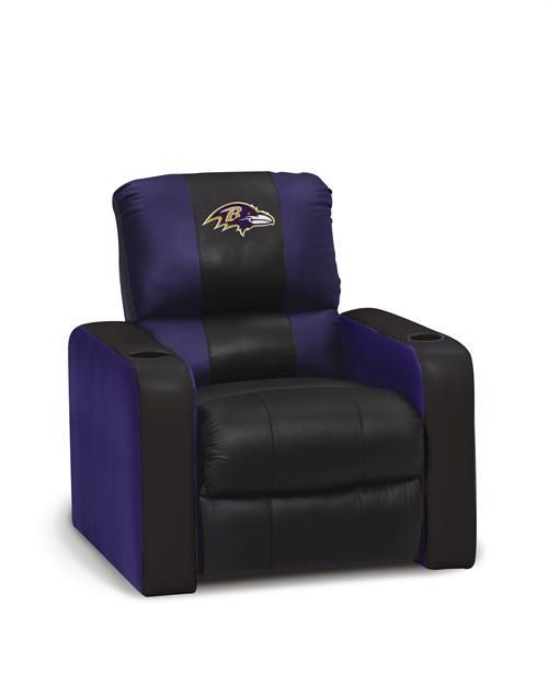 Baltimore Ravens Dreamseat Leather Recliner