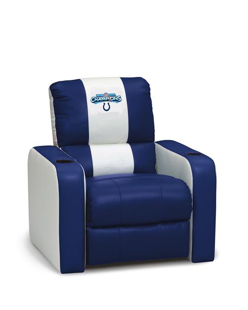 Indianapolis Colts 2006 Super Bowl Champions Dreamseat Leather Recliner