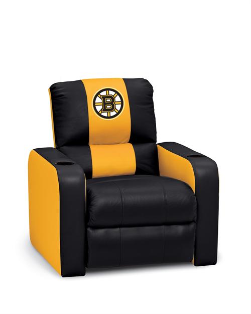 Boston Bruins Dreamseat Leather Recliner