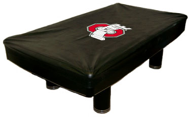 Ohio State Buckeyes Pool Table Cover