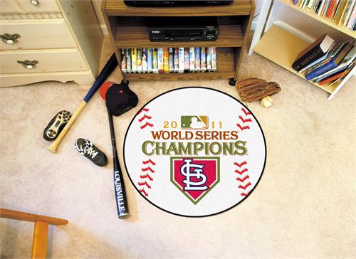 St. Louis Cardinals 2011 World Series Champions Baseball Mat