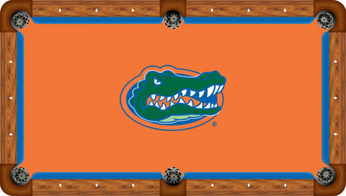 Florida Gators Billiard Table Felt, Style 5