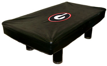 Georgia Bulldogs Pool Table Cover