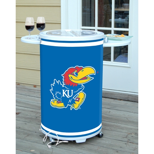 Kansas Jayhawks Entertainer Sports Refrigerator