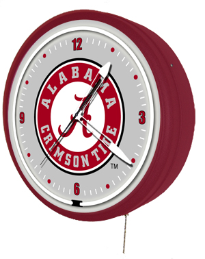 Alabama Crimson Tide 20 Inch Jumbo Neon Clock