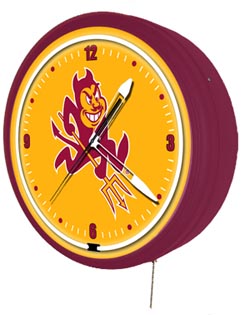 Arizona State Sun Devils 20 Inch Jumbo Neon Clock