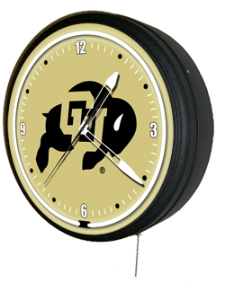 Colorado Buffaloes 20 Inch Jumbo Neon Clock
