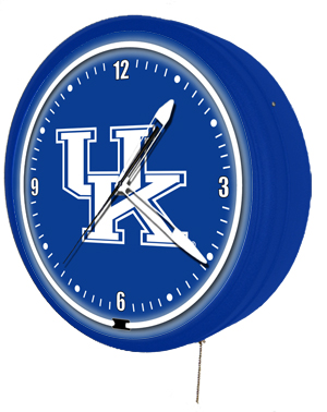 Kentucky Wildcats 20 Inch Jumbo Neon Clock