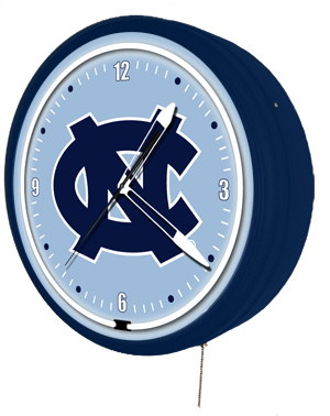 North Carolina Tar Heels 20 Inch Jumbo Neon Clock