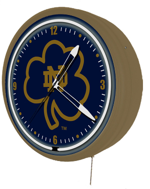 Notre Dame Fighting Irish 20 Inch Jumbo Neon Clock