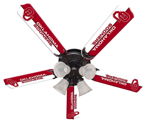 Oklahoma Sooners Ceiling Fan