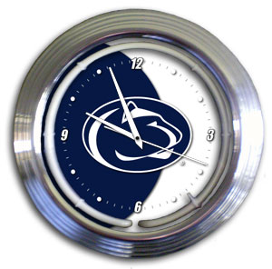 Penn State Nittany Lions 14 Inch Neon Clock