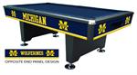 Michigan Wolverines Varsity Pool Table