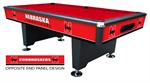 Nebraska Cornhuskers Varsity Pool Table