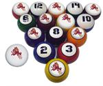 Arizona State Numbered Pool Balls