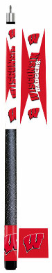 Wisconsin Badgers Varsity Pool Cue Stick