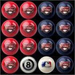 Washington Nationals Pool Balls