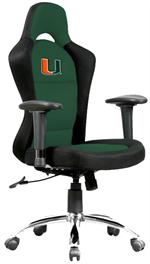Miami Hurricanes MVP Bucket Seat Office Chair