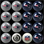 New England Patriots Pool Balls