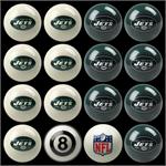 New York Jets Pool Balls