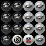 Philadelphia Eagles Pool Balls