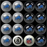 Detroit Lions Pool Balls