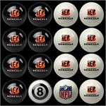 Cincinnati Bengals Pool Balls