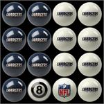San Diego Chargers Pool Balls