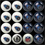 Tennessee Titans Pool Balls