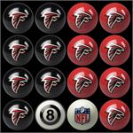 Atlanta Falcons Pool Balls