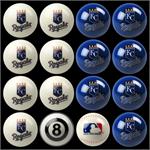 Kansas City Royals Pool Balls