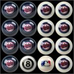Minnesota Twins Pool Balls