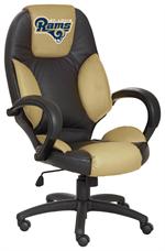 St. Louis Rams Leather Executive Office Chair