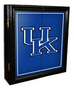 Kentucky Wildcats MVP Dart Board Cabinet