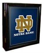 Notre Dame Logo MVP Dart Board Cabinet 