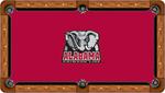 Alabama Crimson Tide Billiard Table Felt, Style 2