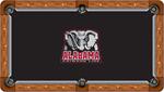 Alabama Crimson Tide Billiard Table Felt, Style 3