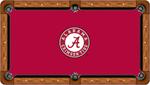 Alabama Crimson Tide Billiard Table Felt, Style 6