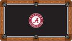 Alabama Crimson Tide Billiard Table Felt, Style 7