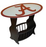 Alabama Crimson Tide Logo End Table
