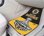 Boston Bruins NHL Championship Car Mats