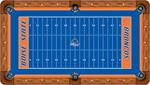 Boise State Broncos Billiard Table Felt, Style 1