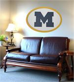 Michigan Wolverines 46-Inch Carved Wall Art