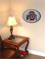 Ohio State Buckeyes 31-Inch Carved Wall Art