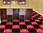 Ohio State Buckeyes 20 Piece Carpet Tile Set
