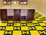 Michigan Wolverines 20 Piece Carpet Tile Set