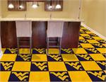 West Virginia Mountaineers 20 Piece Carpet Tile Set