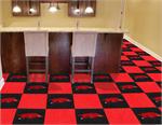 Arkansas Razorbacks 20 Piece Carpet Tile Set