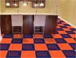 Auburn Tigers 20 Piece Carpet Tile Set